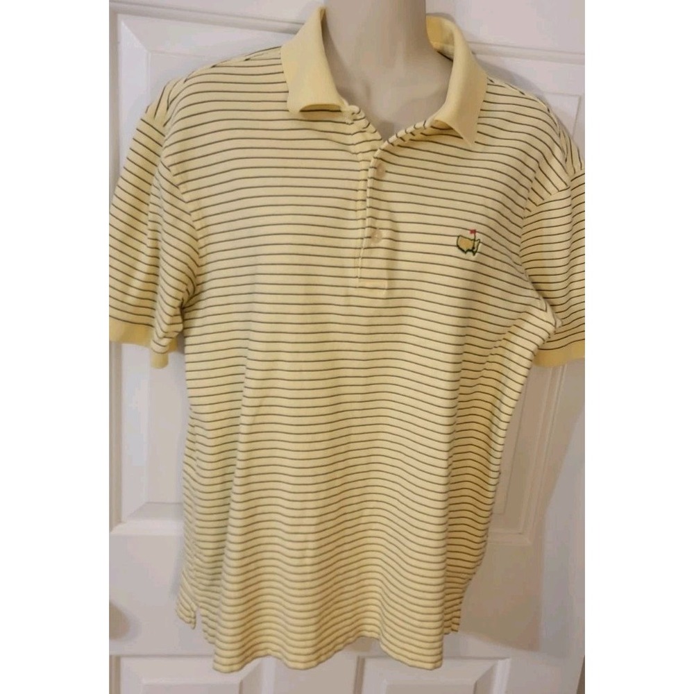 Vintage Masters Collection Golf Polo Shirt Pima Cotton Size M